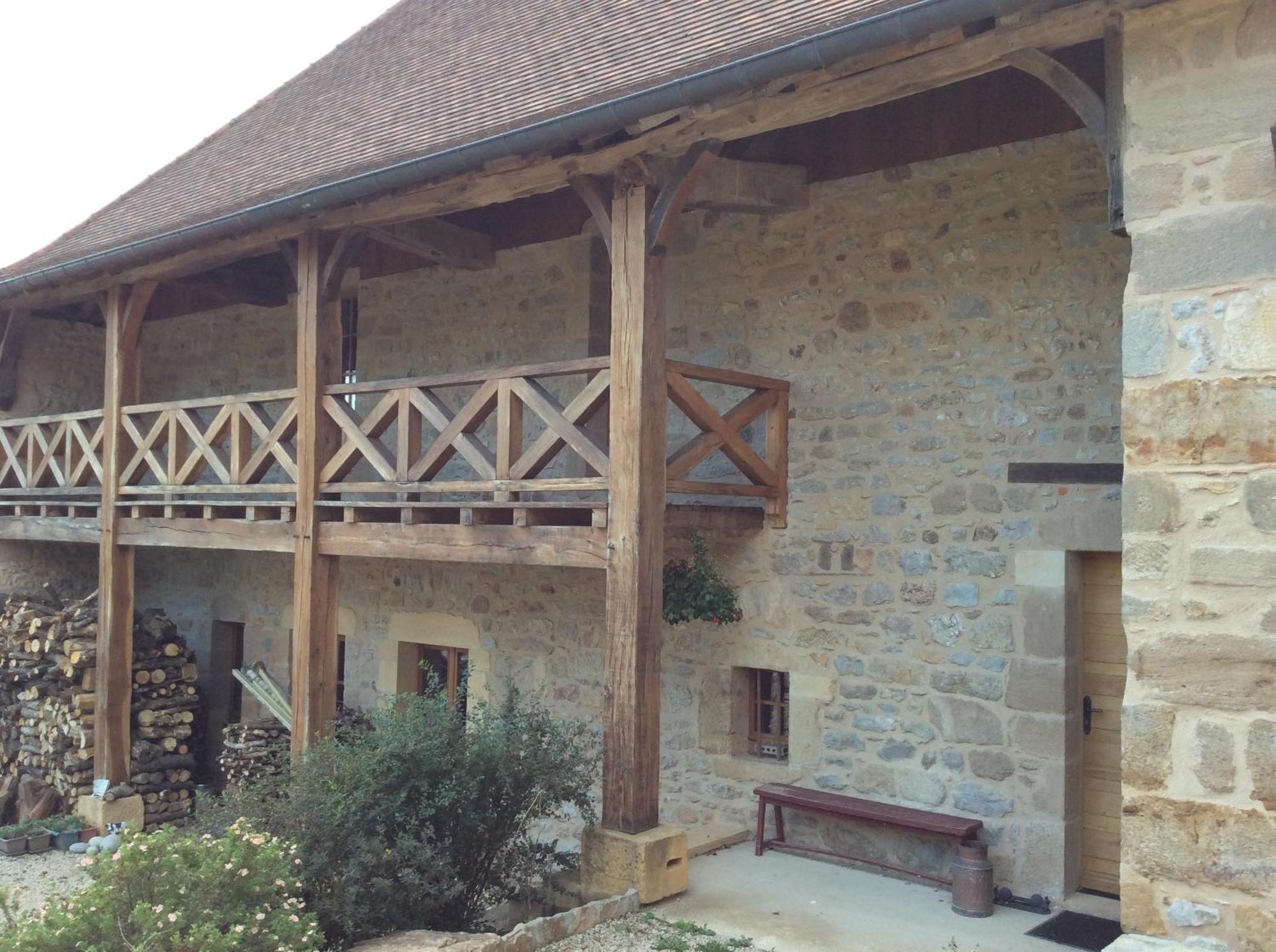 Domaine De Noyer Bed & Breakfast Saint-Christophe-en-Brionnais Bagian luar foto